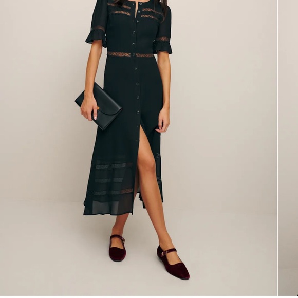 90 Degree By Reflex Dresses & Skirts - Reformation black lace dress